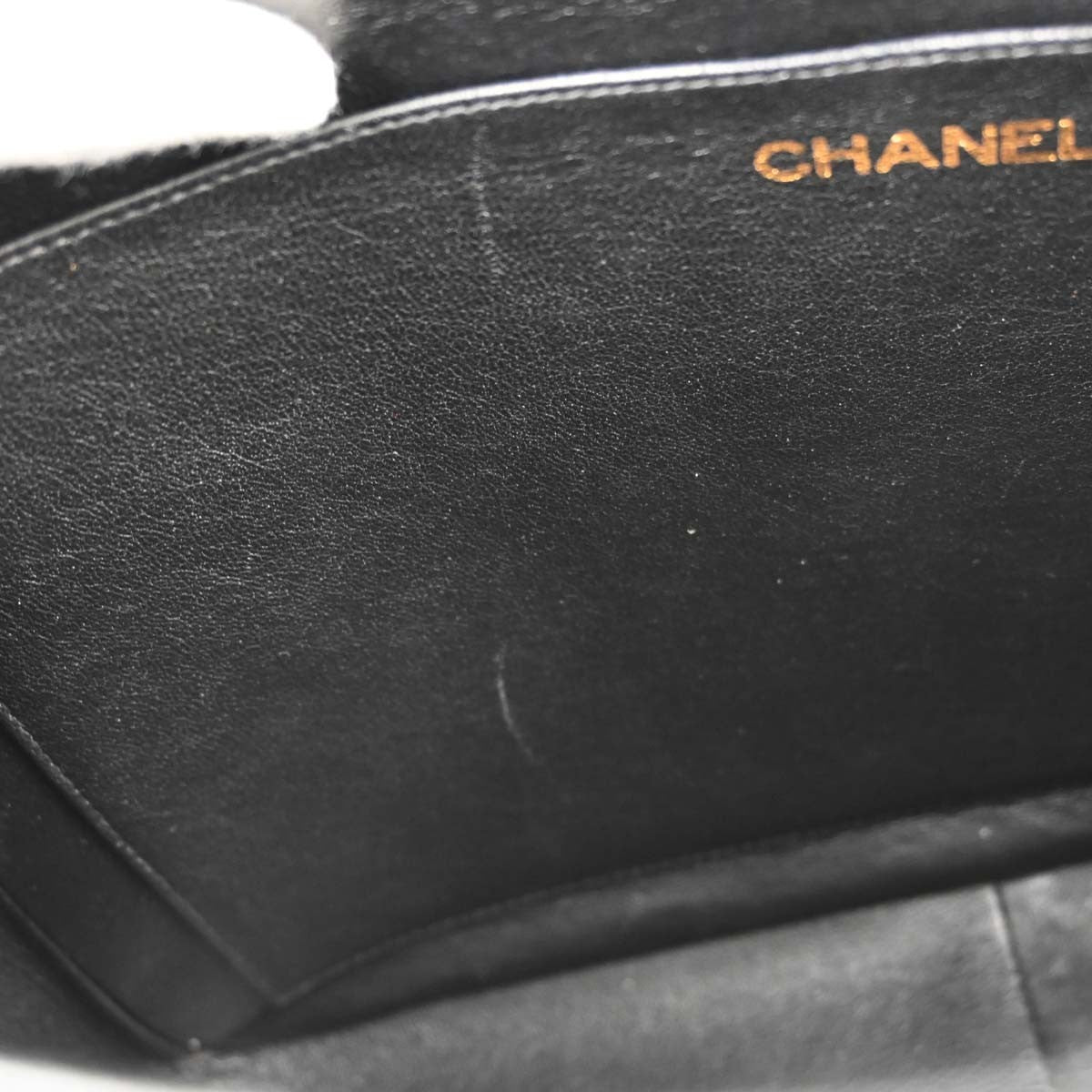 Chanel Vintage Top Handle Vertical Quilt Caviar Black Calfskin Handbag (Pre-Owned)