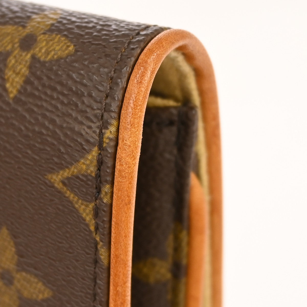 Louis Vuitton Twin Monogram Canvas Brown Canvas Clutche & Pouche Bag (Pre-Owned)