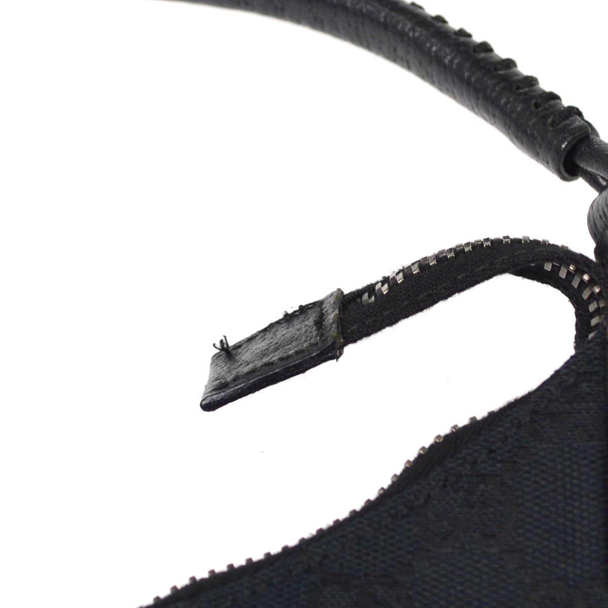 Gucci Vintage Hobo Gg Canvas Black Canvas Shoulder Bag Bag (Pre-Owned)