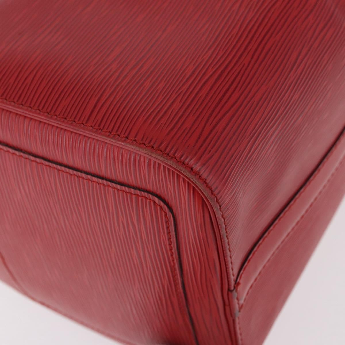 Louis Vuitton Speedy Epi Leather Red Leather Handbag (Pre-Owned)