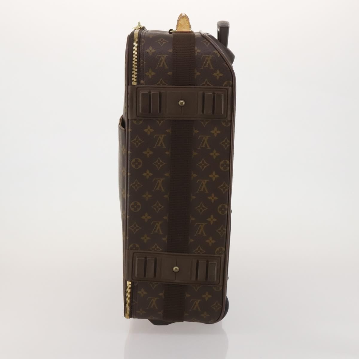 Louis Vuitton Pegase Luggage Monogram Canvas Brown Canvas Travel Bag Bag (Pre-Owned)