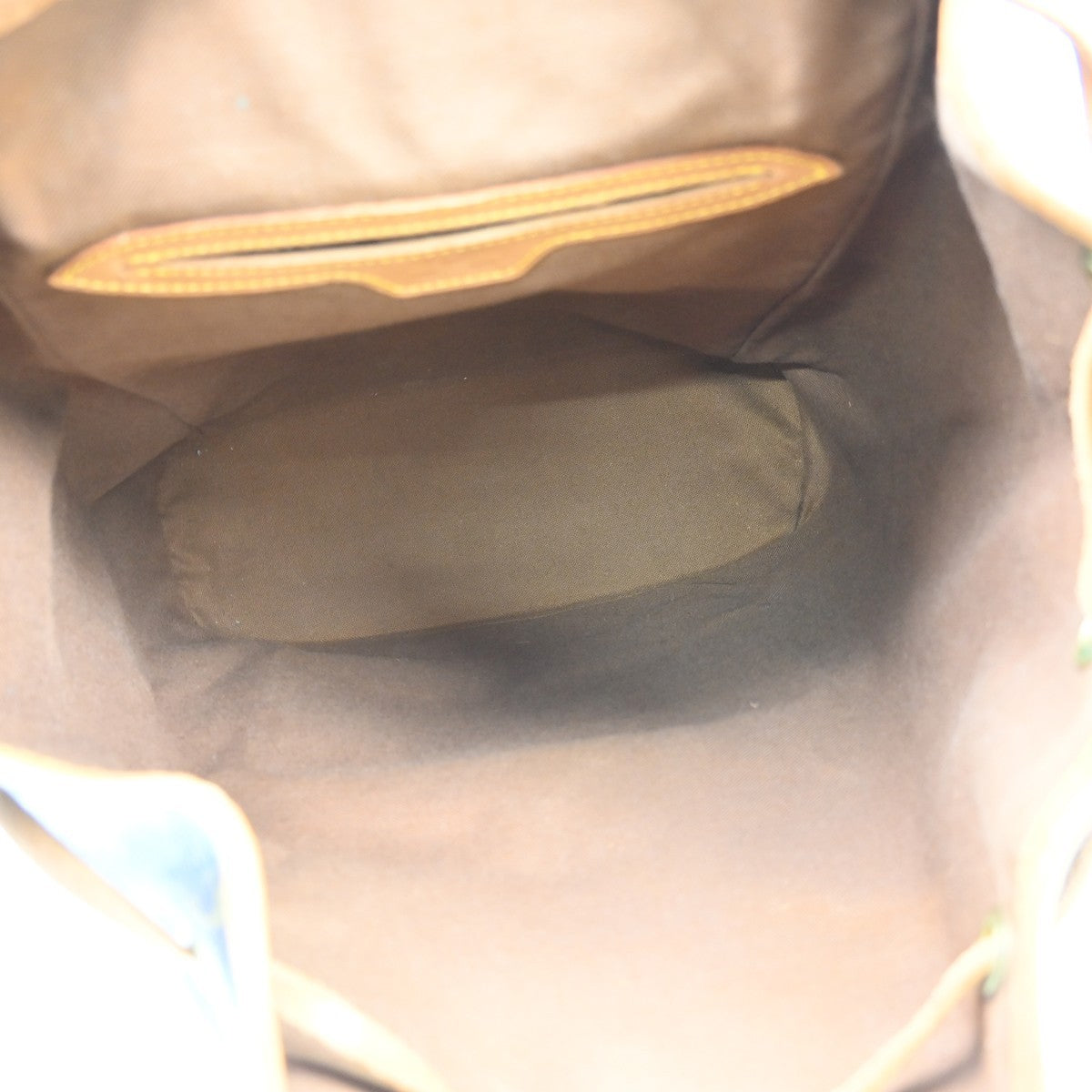 Louis Vuitton Vintage Montsouris Monogram Canvas Brown Canvas Backpack Bag (Pre-Owned)