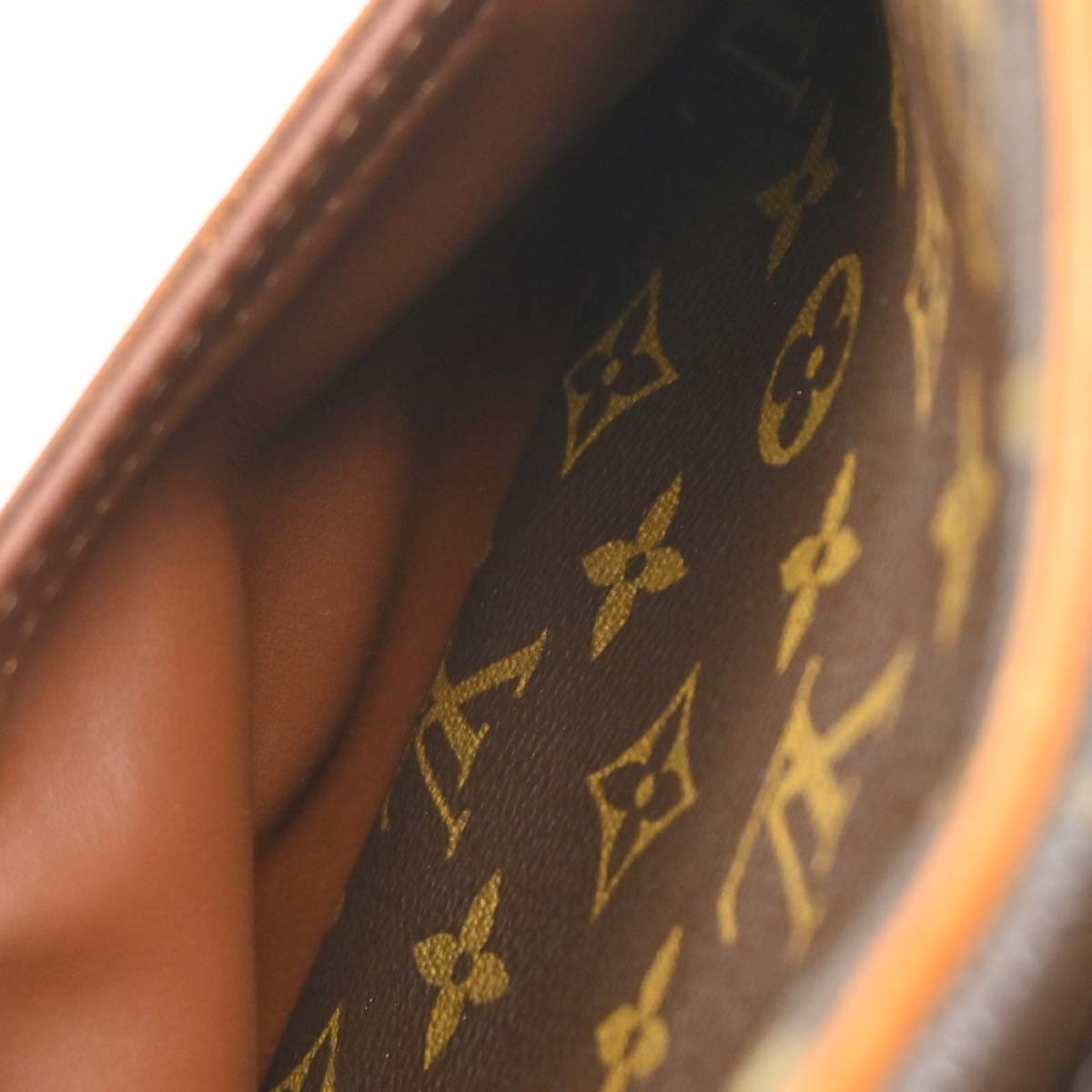 Louis Vuitton Blois Monogram Canvas Brown Canvas Shoulder Bag Bag (Pre-Owned)