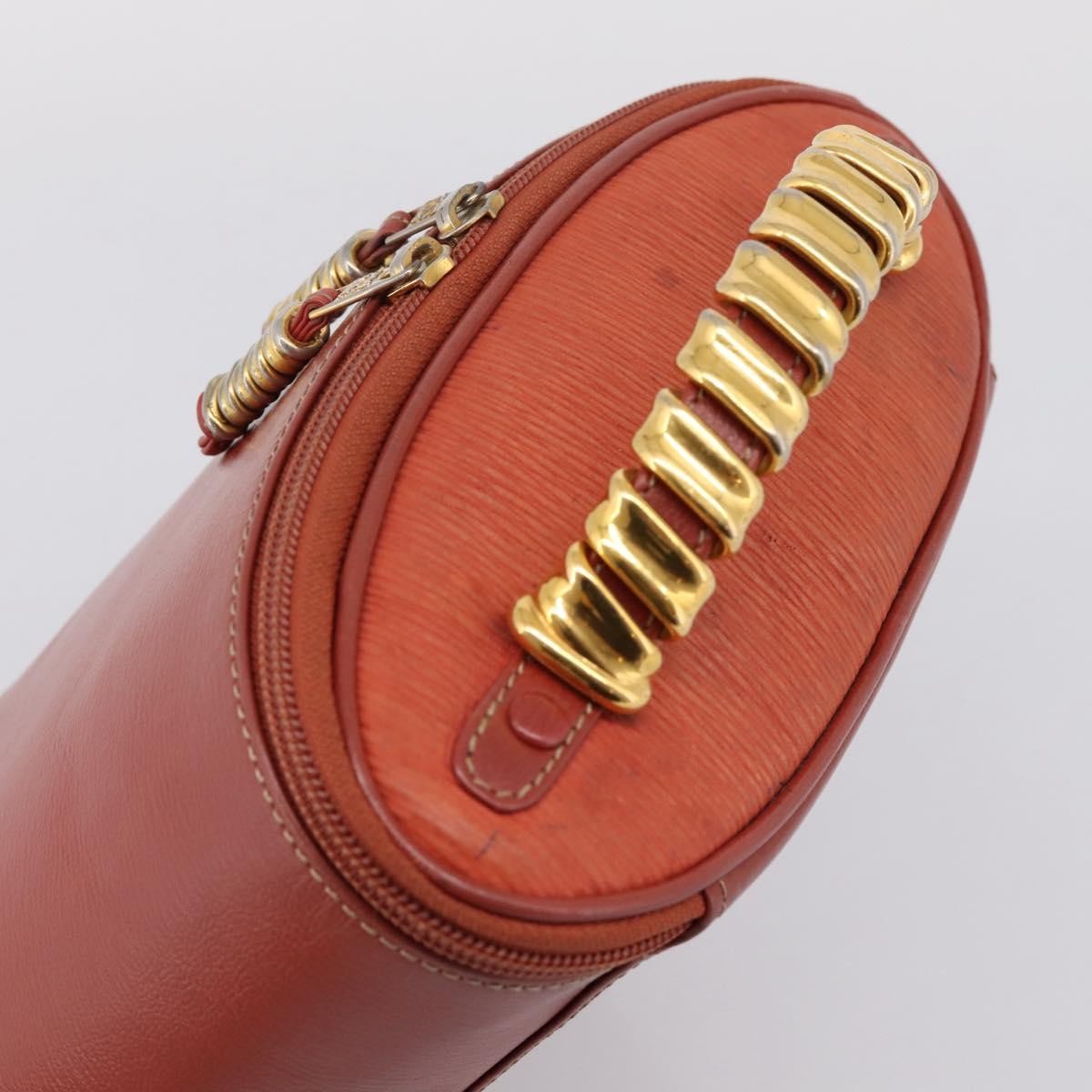 Loewe Velazquez Tote Leather Orange Leather Handbag (Pre-Owned)