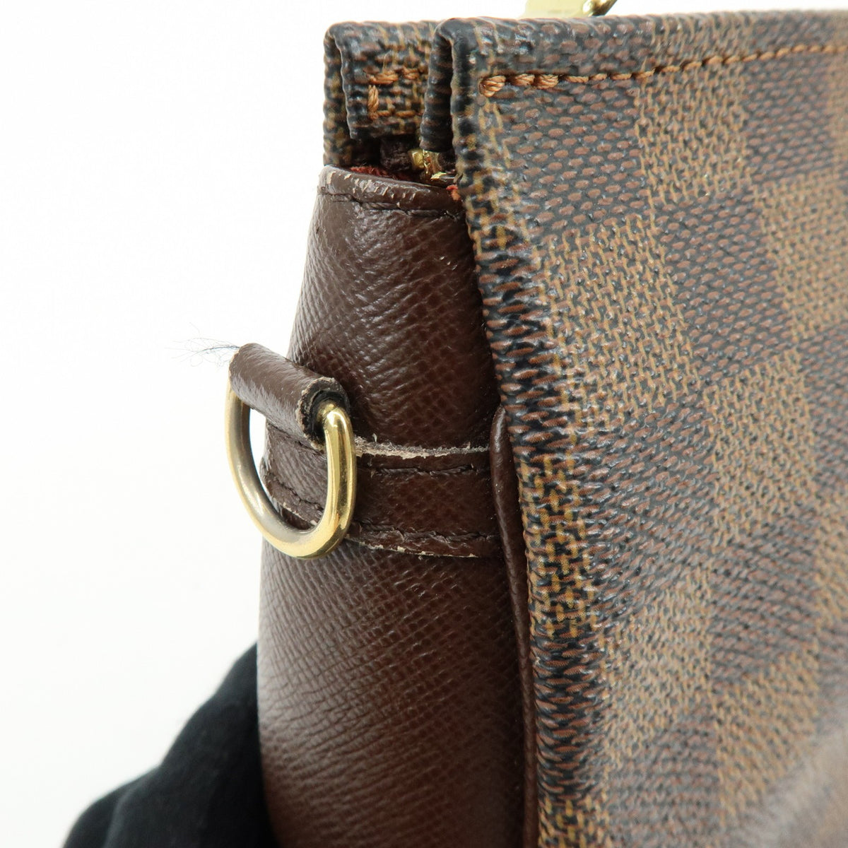 Louis Vuitton Trousse Make Up Damier Brown Canvas Clutche & Pouche Bag (Pre-Owned)
