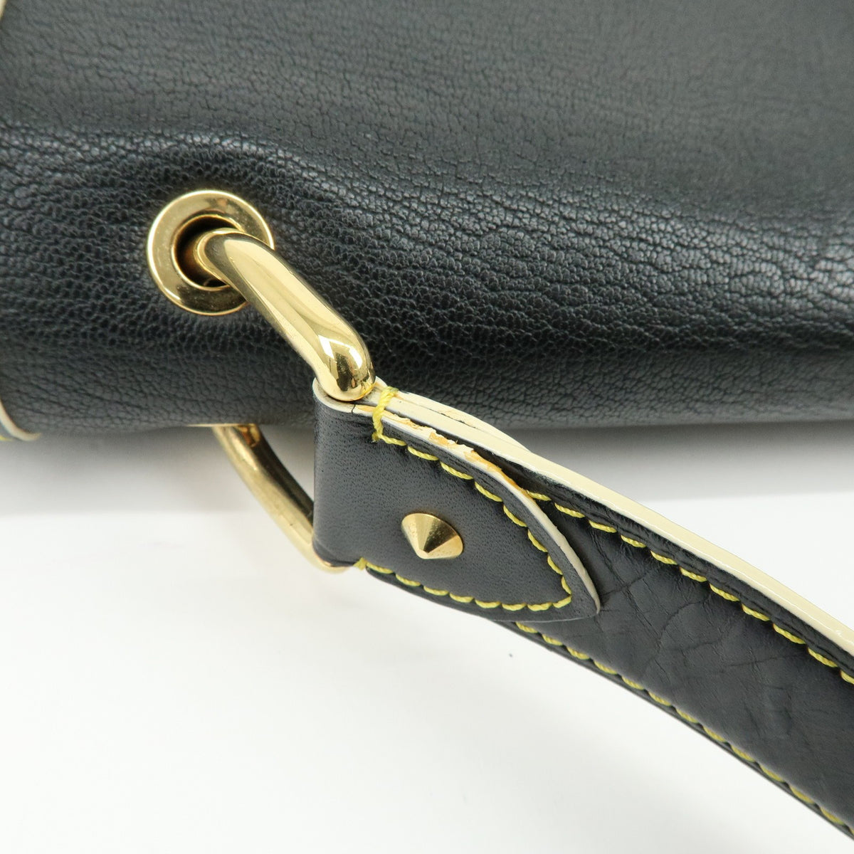 Louis Vuitton Suhali Le Talentueux Leather Black Leather Handbag (Pre-Owned)