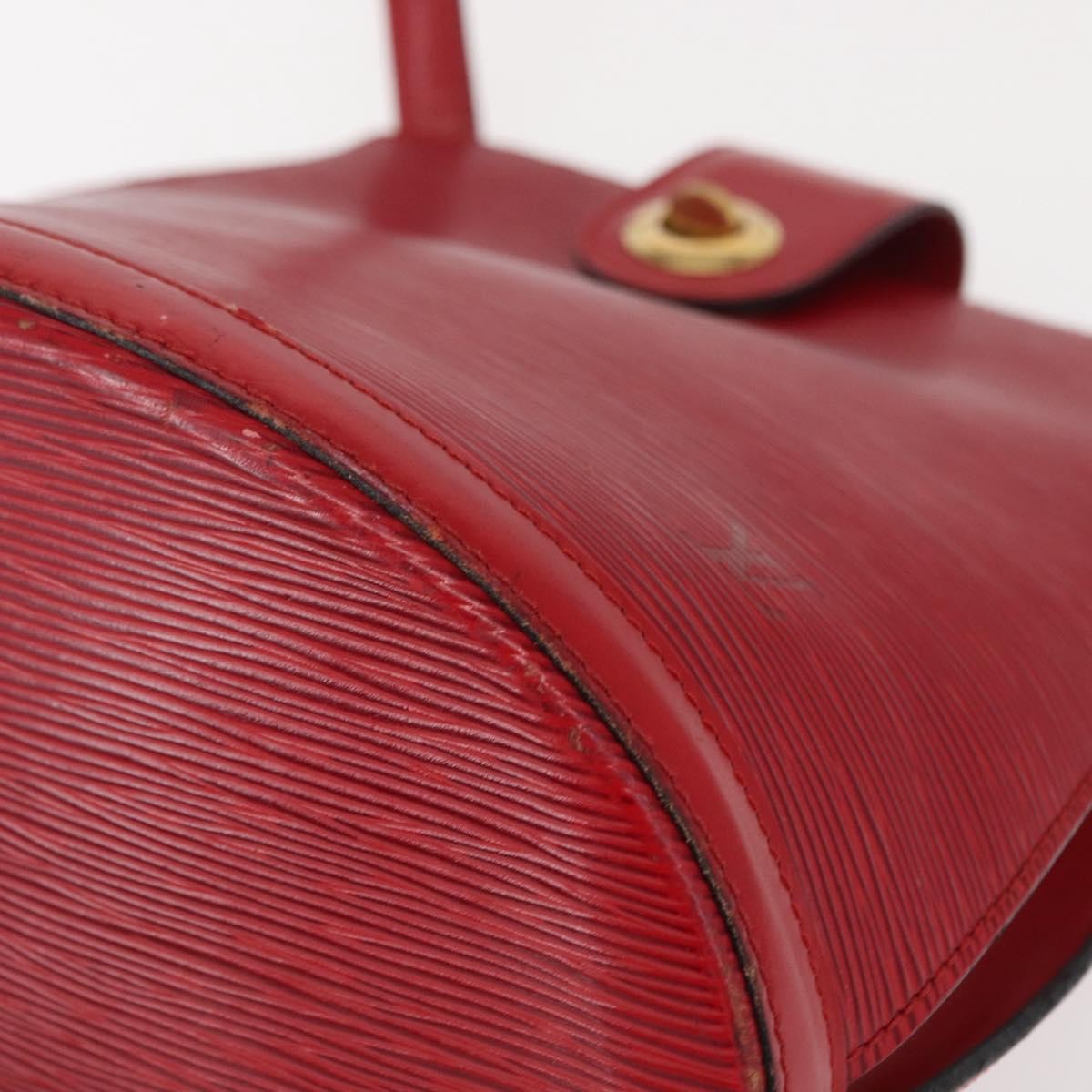 Louis Vuitton Cluny Epi Leather Red Leather Shoulder Bag Bag (Pre-Owned)
