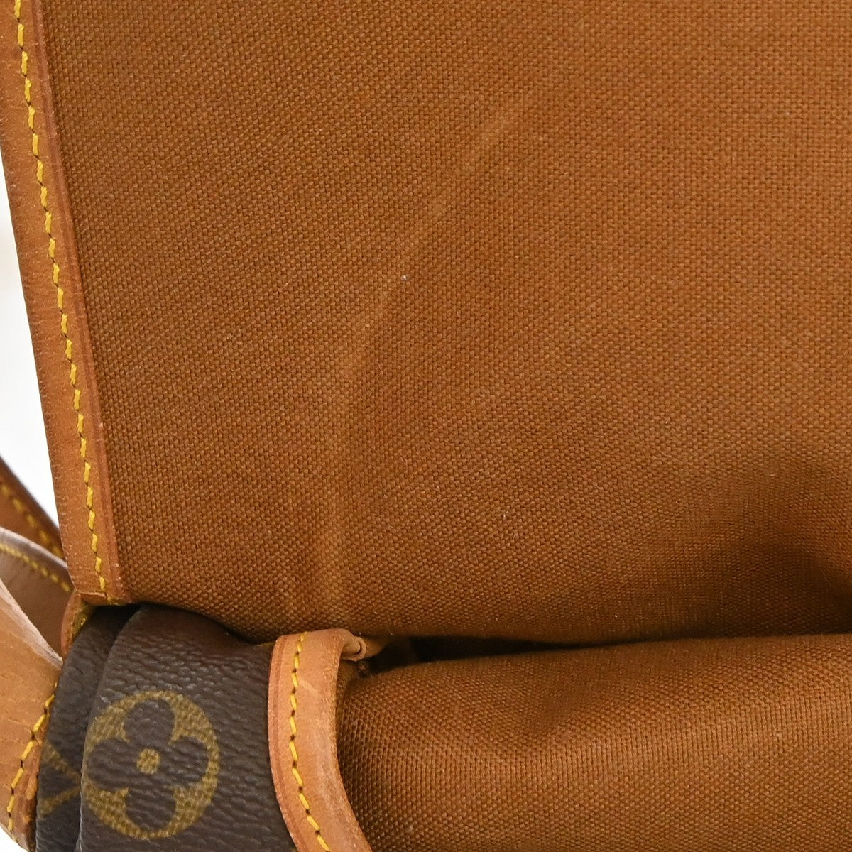 Louis Vuitton Saumur Monogram Canvas Brown Canvas Handbag (Pre-Owned)