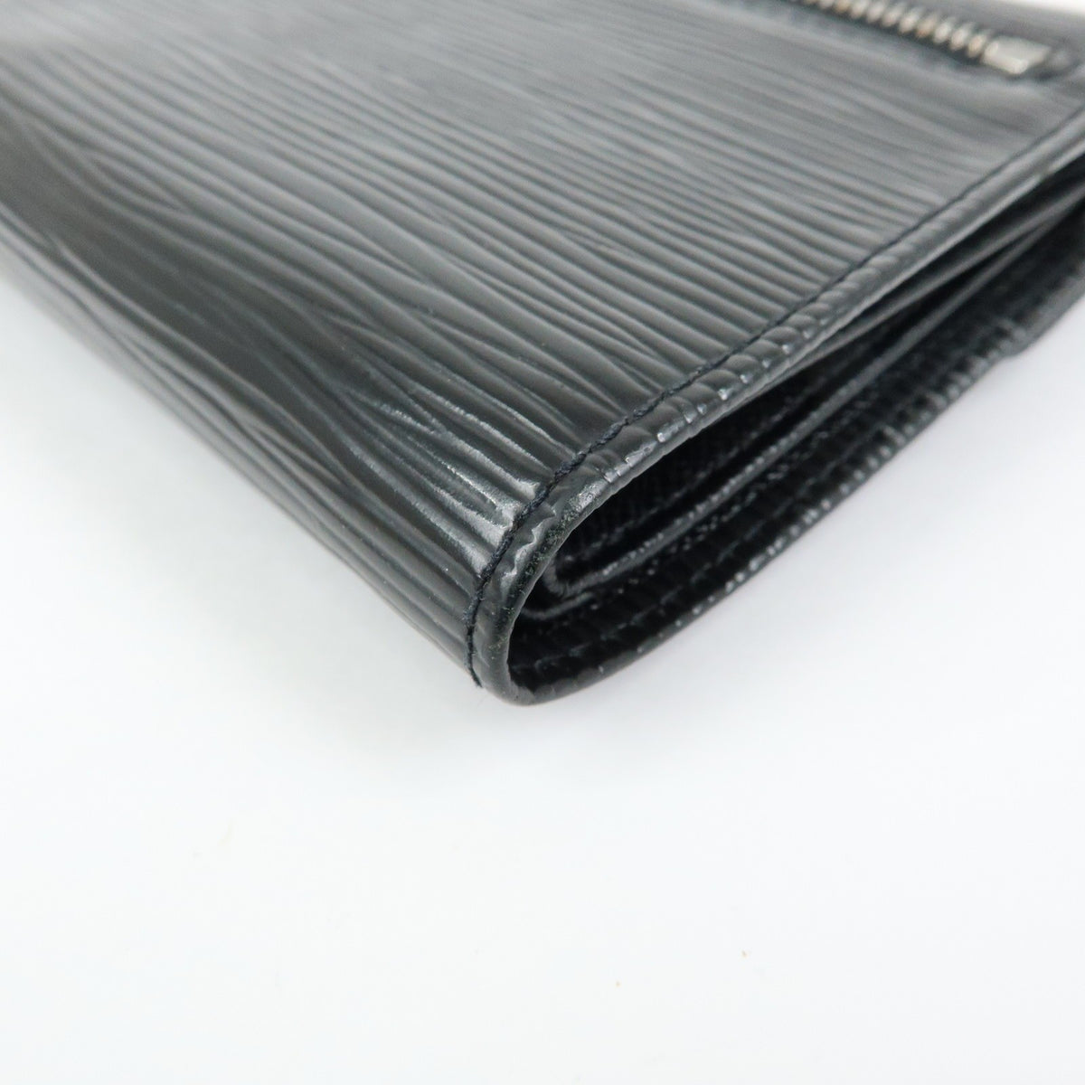 Louis Vuitton Koala Epi Leather Black Leather Wallets Accessory (Pre-Owned)