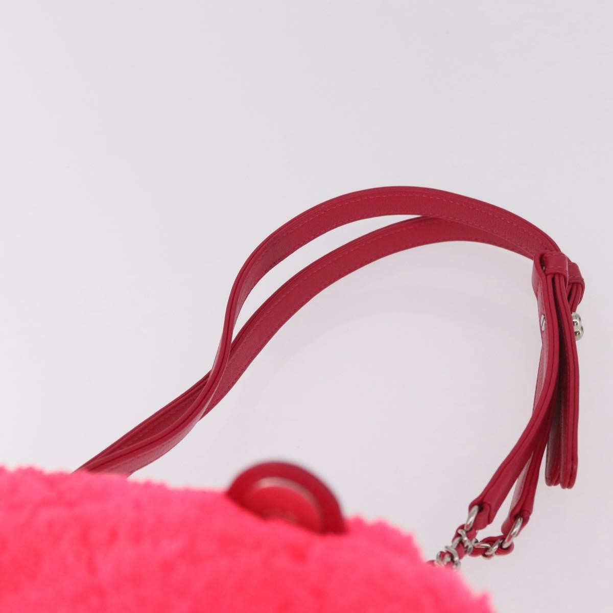 Chanel Coco Beach Quilted Terry Cloth Pink Cotton Backpack Bag (Pre-Owned)