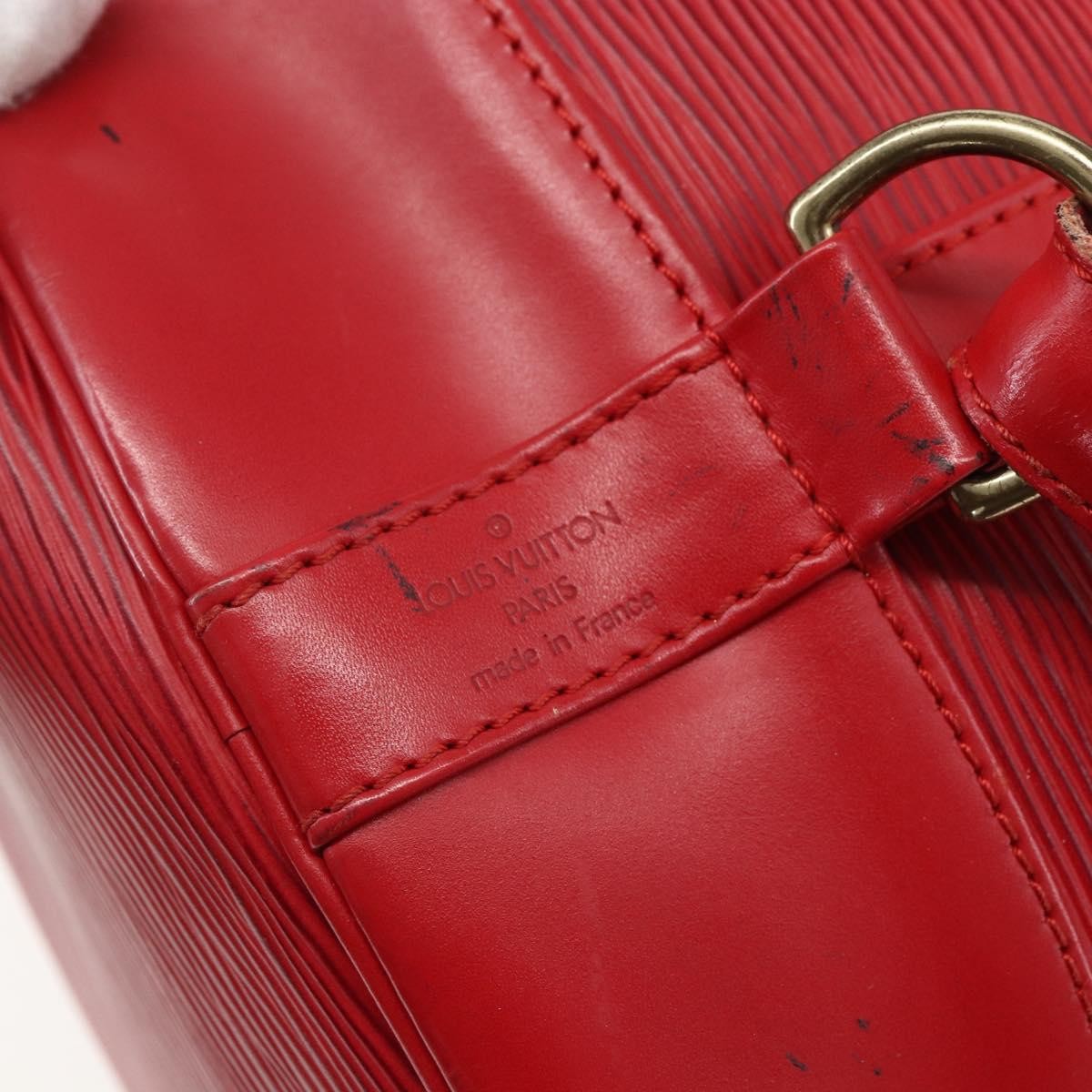 Louis Vuitton Randonnee Epi Leather Red Leather Shoulder Bag Bag (Pre-Owned)