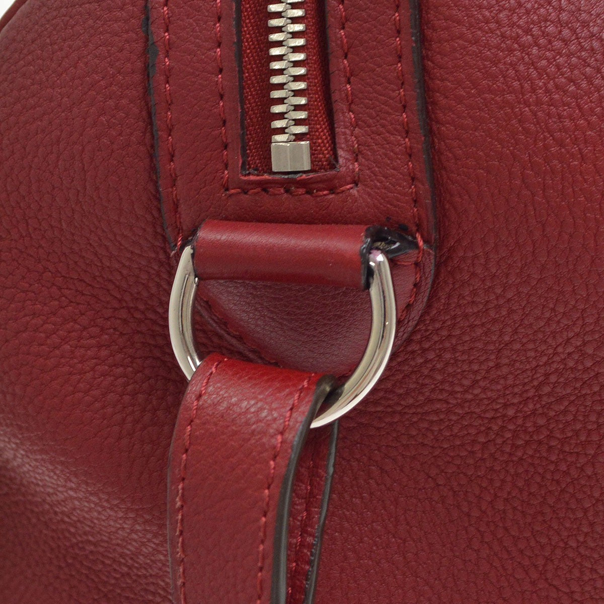 Louis Vuitton Sofia Coppola Sc Leather Red Leather Handbag (Pre-Owned)