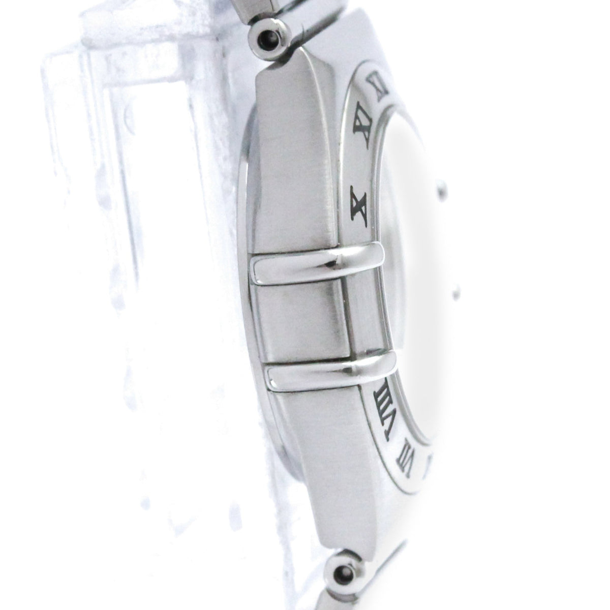 Omega Constellation Quartz Stainless Steel With Diamond Bezel And Markers Watch (Pre-Owned)