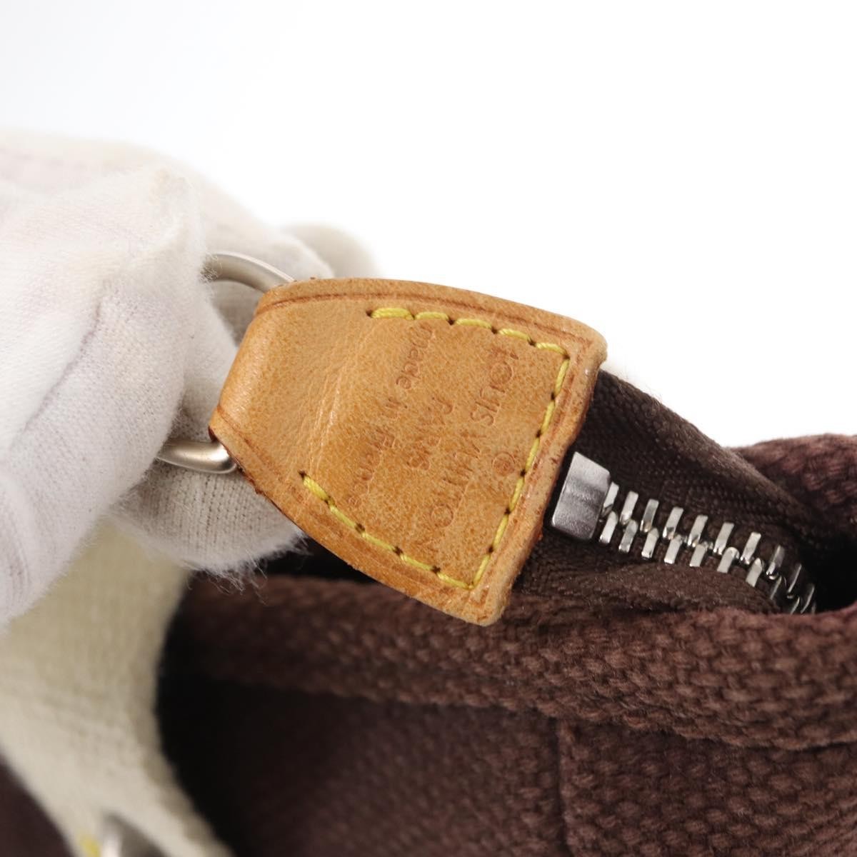 Louis Vuitton Antigua Tote Canvas Brown Canvas Tote Bag Bag (Pre-Owned)