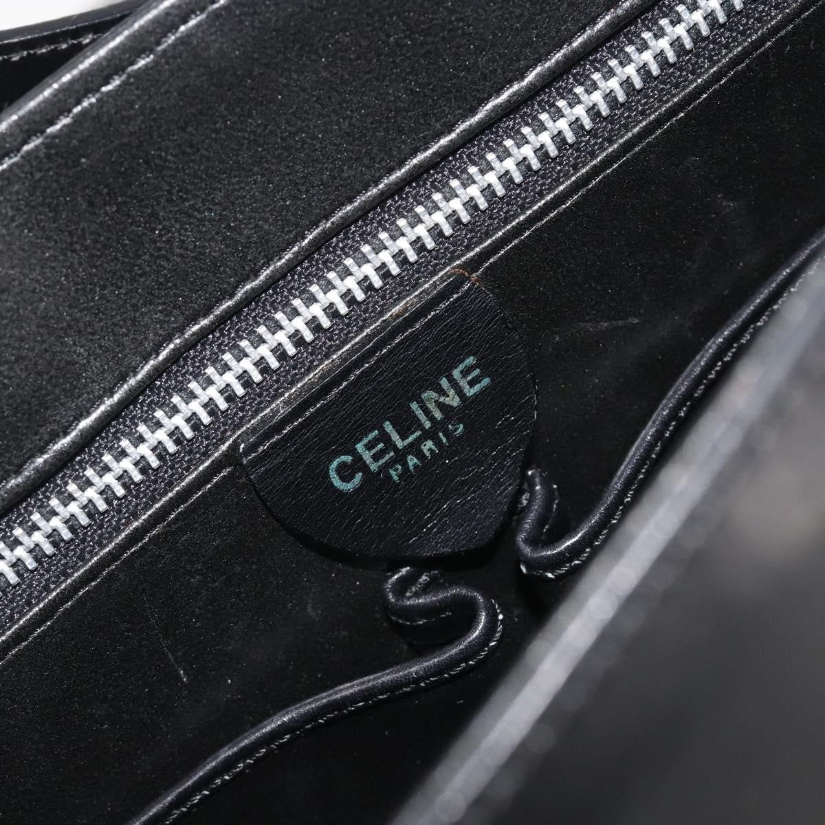 Celine Vintage Leather White Leather Shoulder Bag Bag (Pre-Owned)