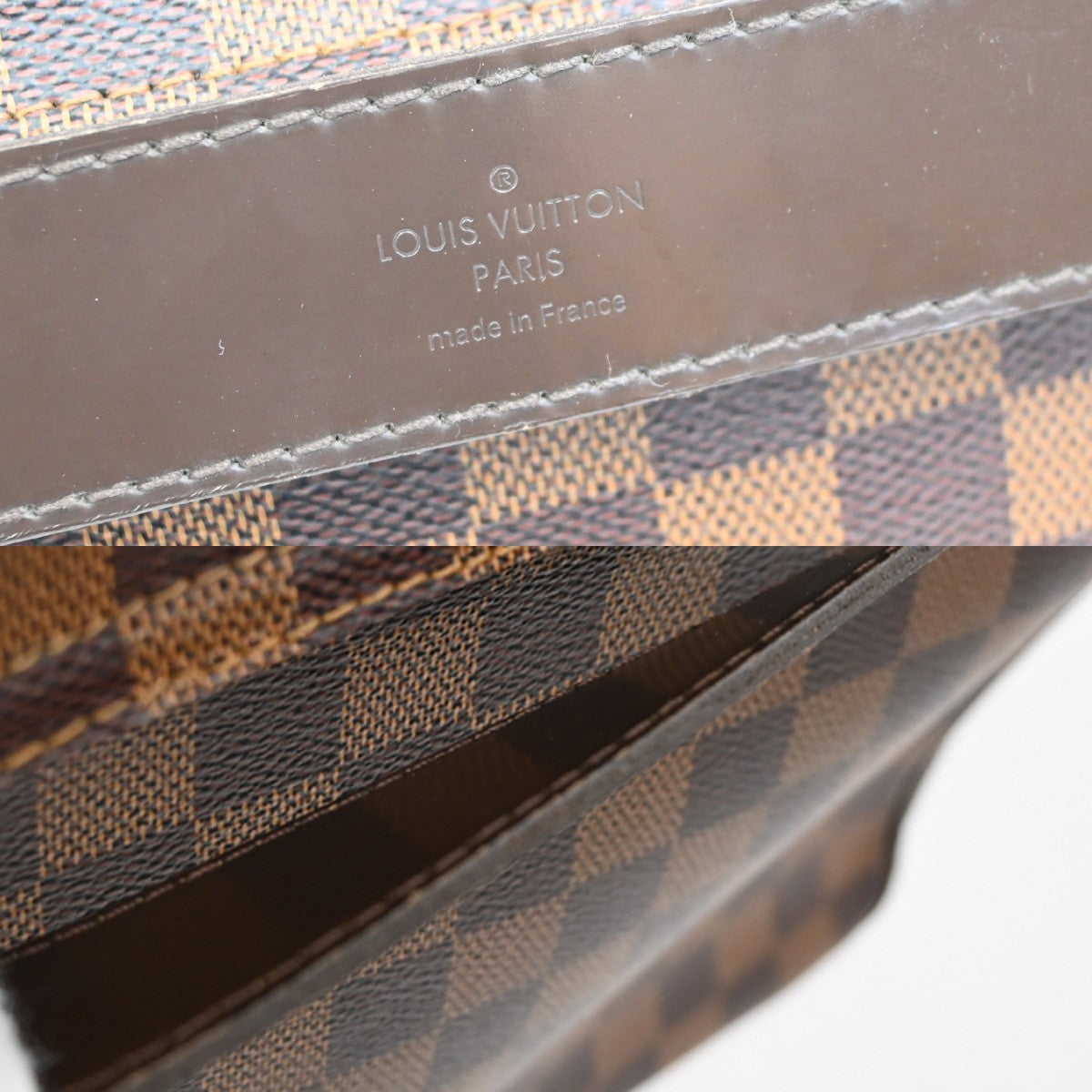 Louis Vuitton Shelton Messenger Damier Ebene Brown Canvas Shoulder Bag Bag (Pre-Owned)