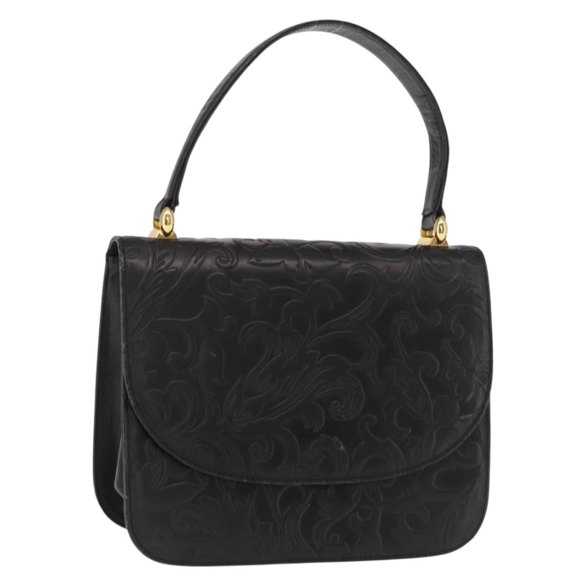 Balenciaga Vintage Leather Black Leather Handbag (Pre-Owned)