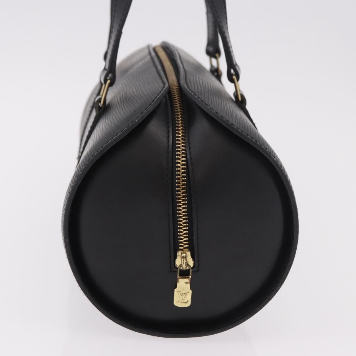 Louis Vuitton Soufflot Epi Leather Black Leather Handbag (Pre-Owned)