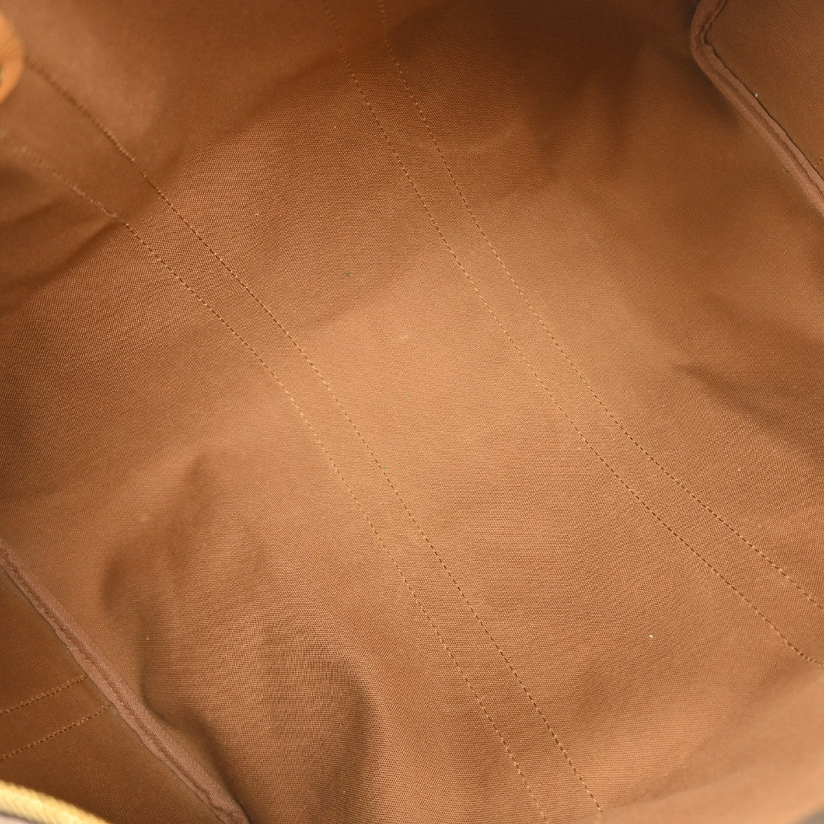 Louis Vuitton Keepall Bandoulière Monogram Brown Canvas Travel Bag Bag (Pre-Owned)