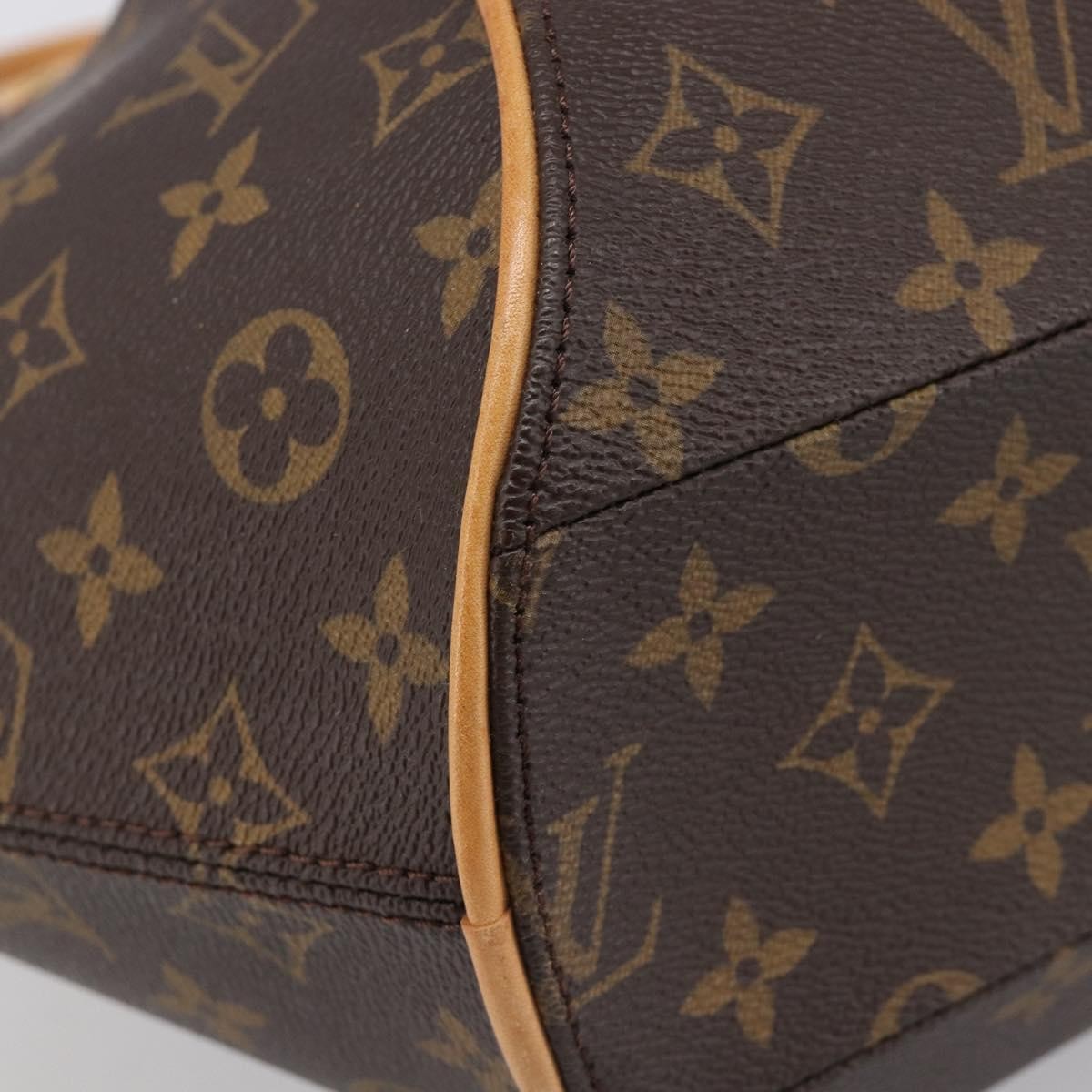 Louis Vuitton Ellipse Monogram Canvas Brown Canvas Handbag (Pre-Owned)