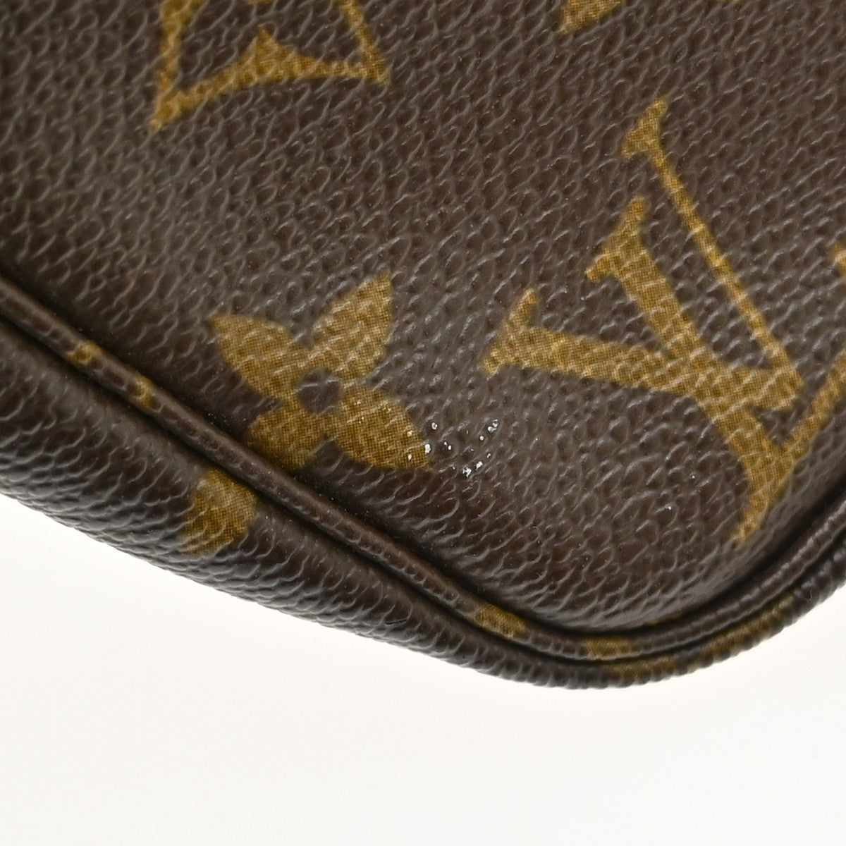 Louis Vuitton Pochette Accessoires Monogram Brown Canvas Clutche & Pouche Bag (Pre-Owned)