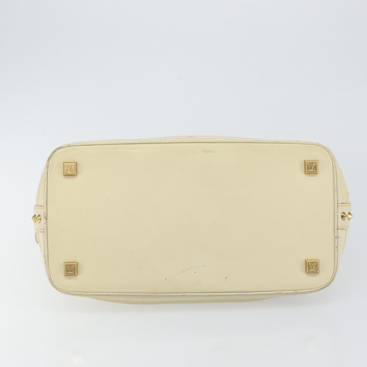 Louis Vuitton Suhali Lockit Leather White Leather Handbag (Pre-Owned)