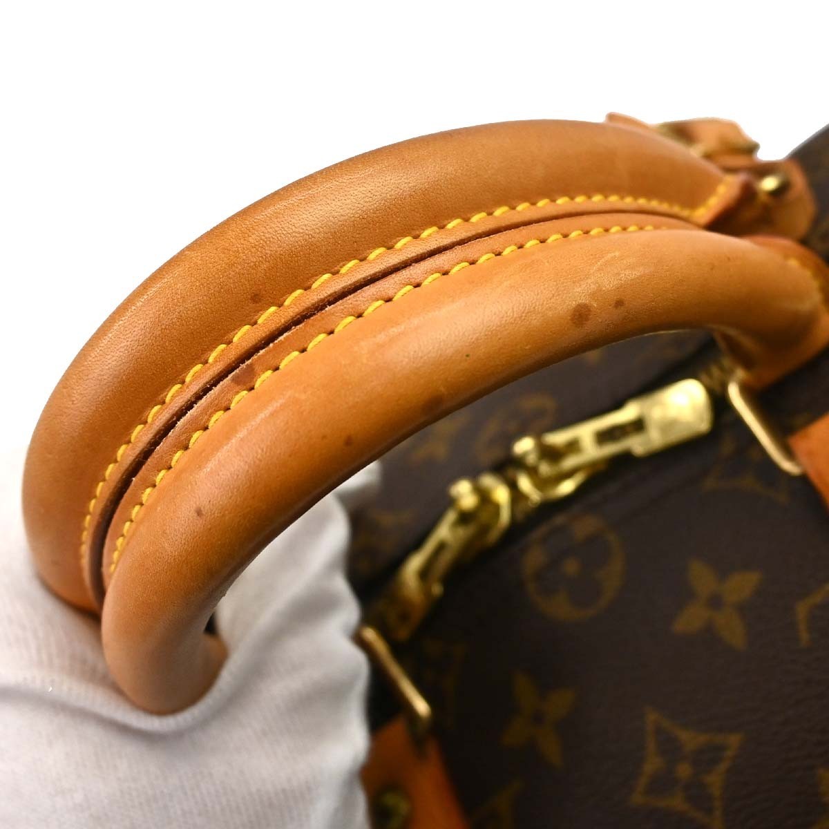 Louis Vuitton Keepall Monogram Canvas Brown Canvas Travel Bag Bag (Pre-Owned)