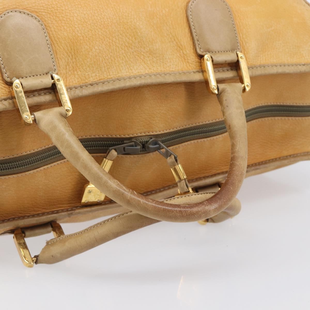 Loewe Amazona Leather Beige Leather Handbag (Pre-Owned)