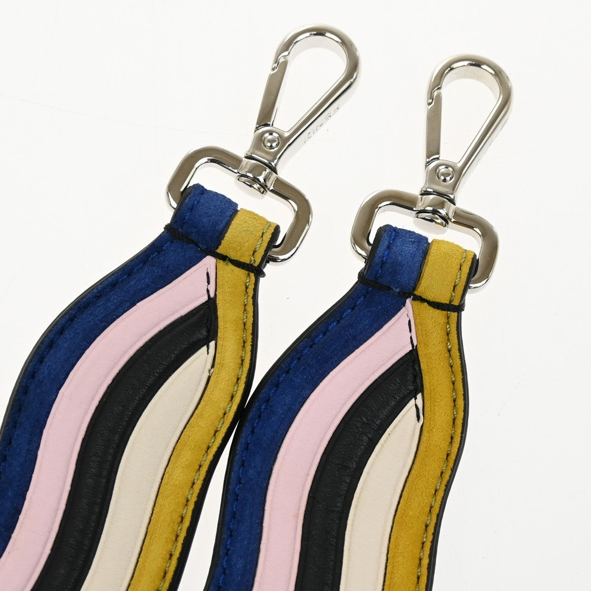 Fendi Strap You Shoulder Strap Leather Multicolour Leather Straps Accessory (Pre-Owned)