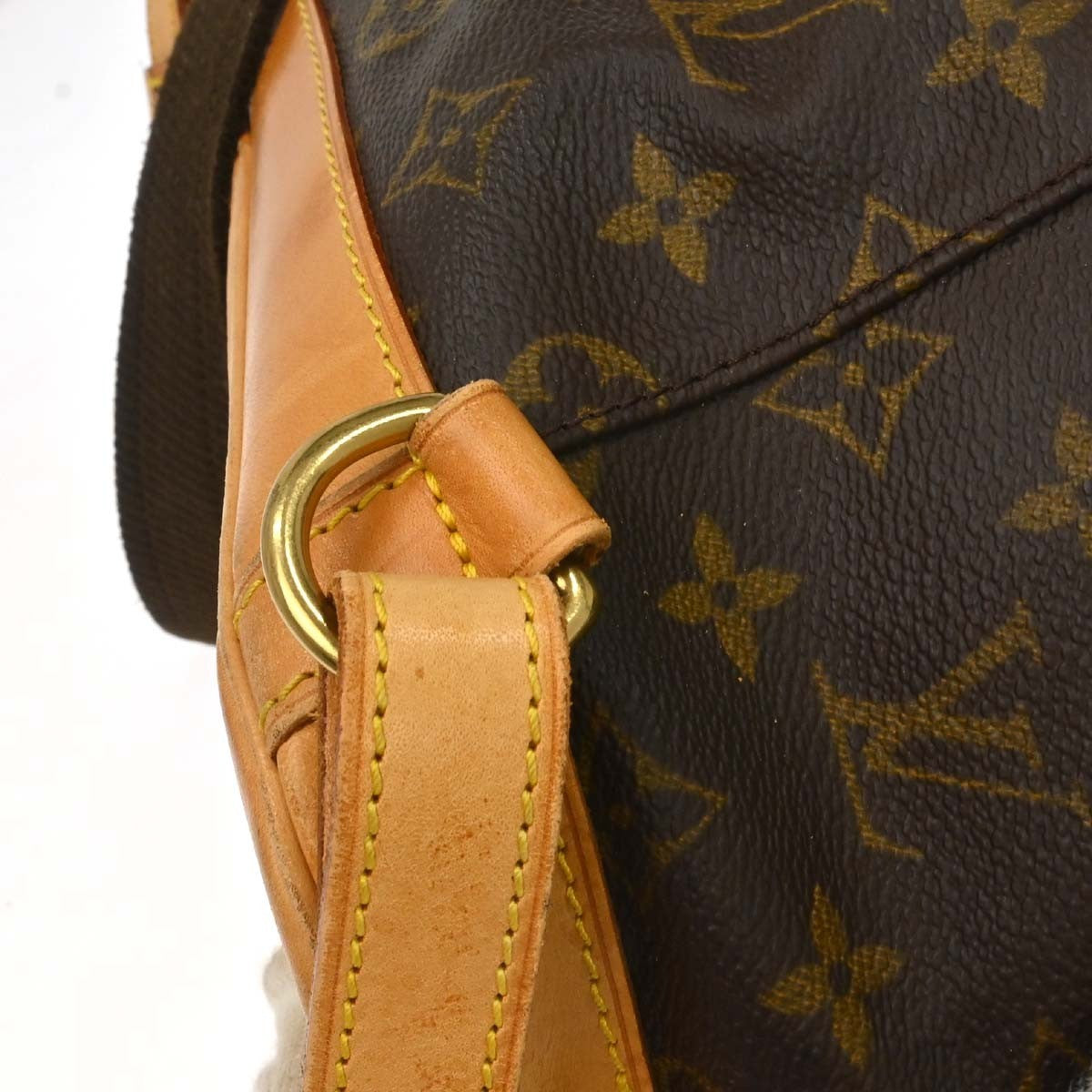 Louis Vuitton Vintage Montsouris Monogram Canvas Brown Canvas Backpack Bag (Pre-Owned)