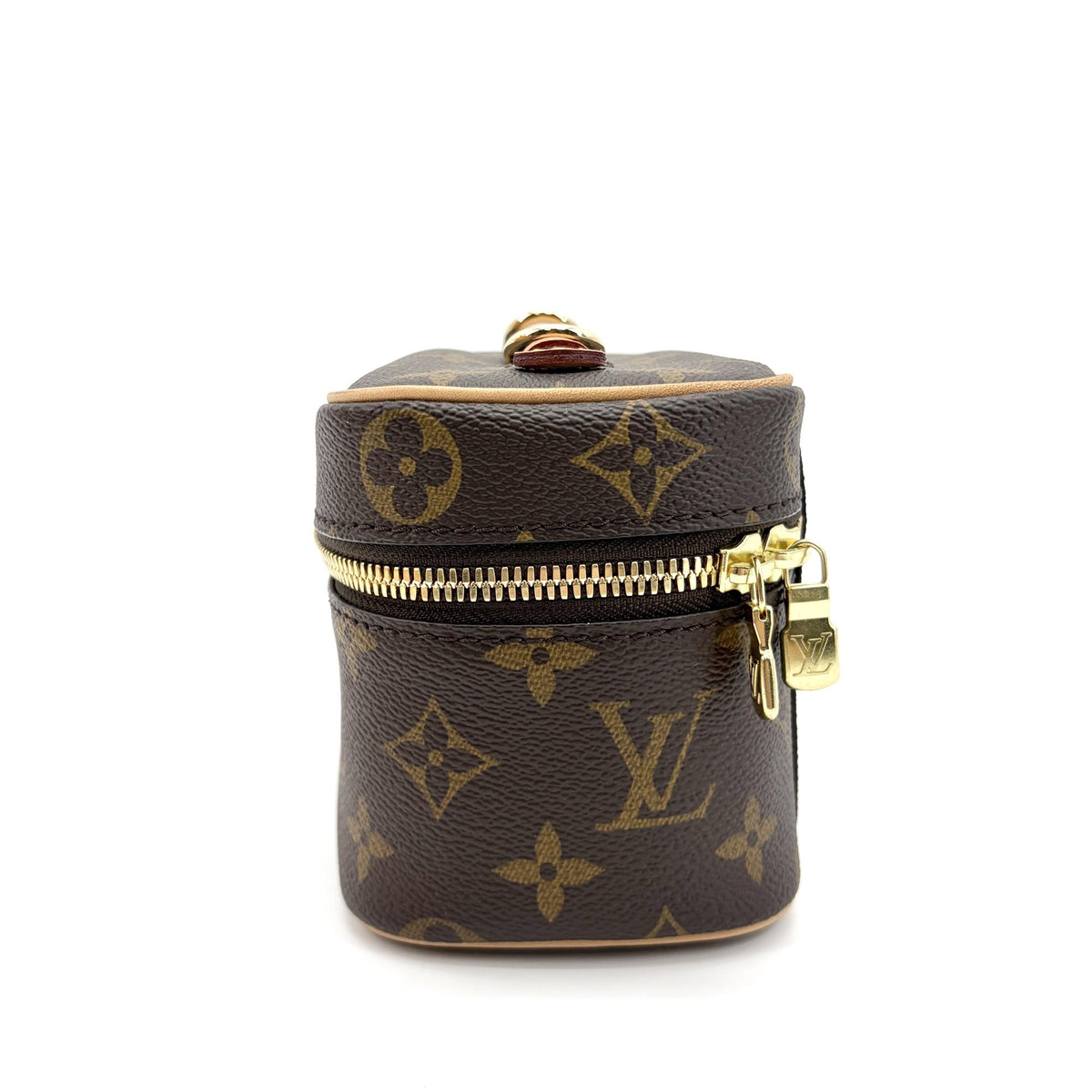 Louis Vuitton Nice Vanity Case Monogram Canvas Brown Canvas Handbag (Pre-Owned)