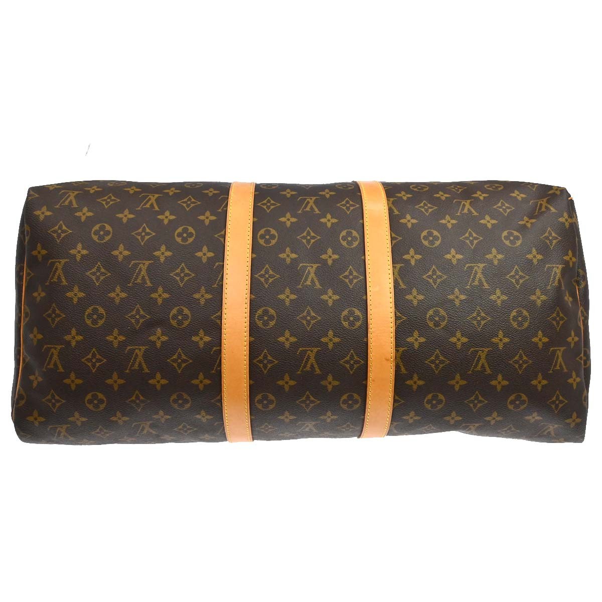 Louis Vuitton Keepall Monogram Canvas Brown Canvas Travel Bag Bag (Pre-Owned)
