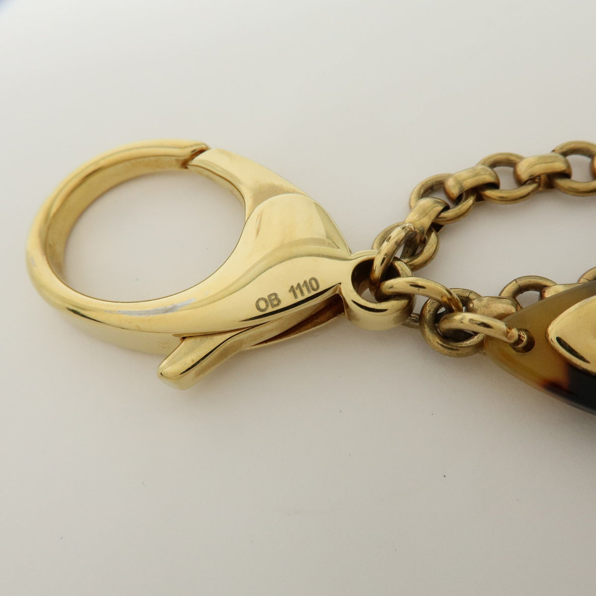 Louis Vuitton Insolence Bag Charm Metal And Tortoise Gold Metal Charms And Keychains Accessory (Pre-Owned)