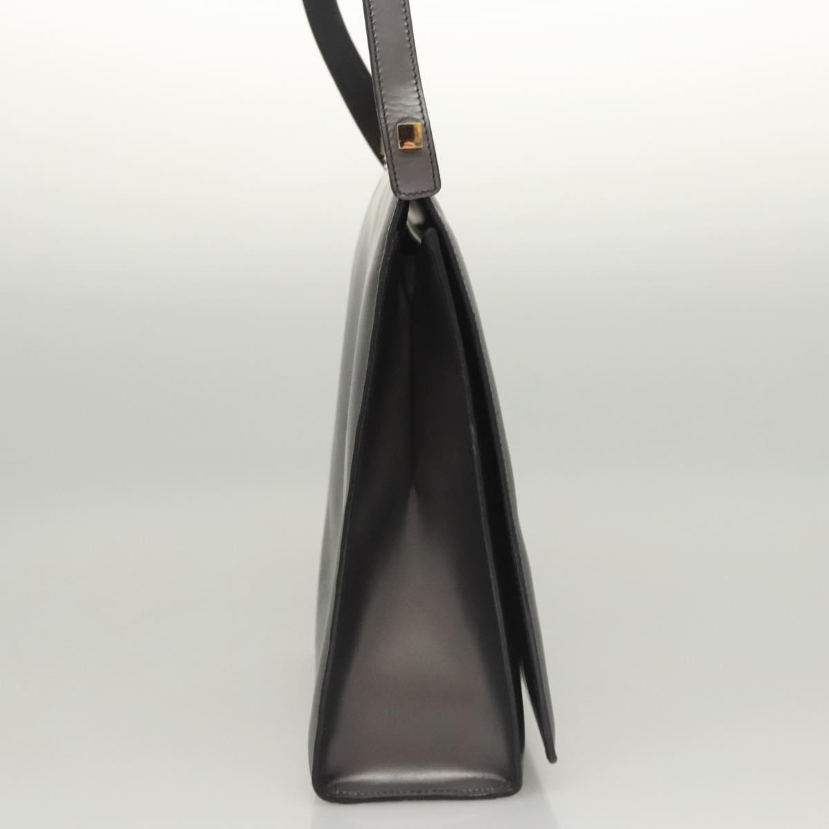Gucci Shoulder Leather Brown Leather Shoulder Bag Bag (Pre-Owned)