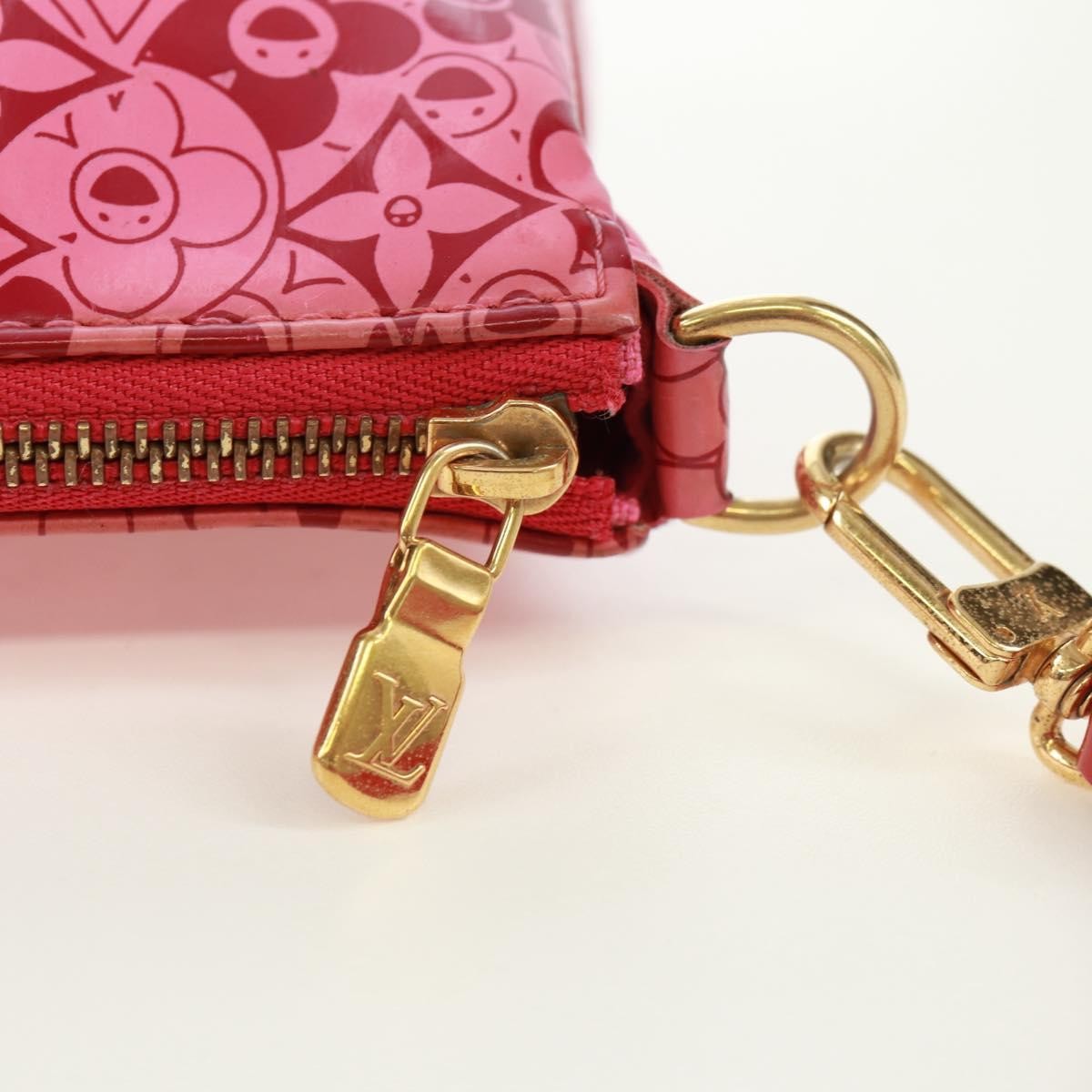Louis Vuitton Pochette Accessoires Cosmic Blossom Pink Pvc Clutche & Pouche Bag (Pre-Owned)