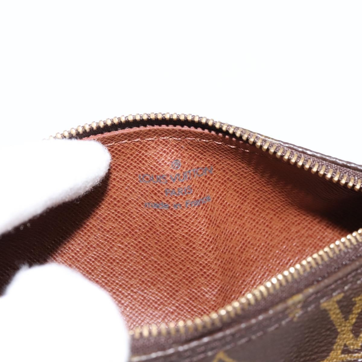 Louis Vuitton Papillon Pochette Monogram Canvas Brown Canvas Clutche & Pouche Bag (Pre-Owned)