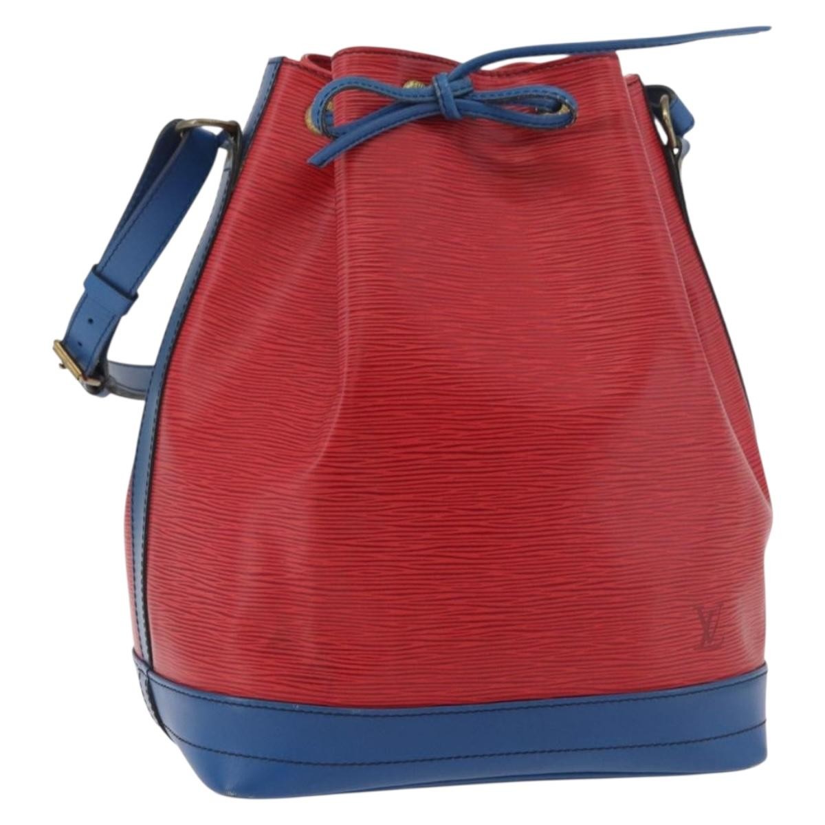Louis Vuitton Bicolor Noe Epi Leather Red Leather Shoulder Bag Bag (Pre-Owned)