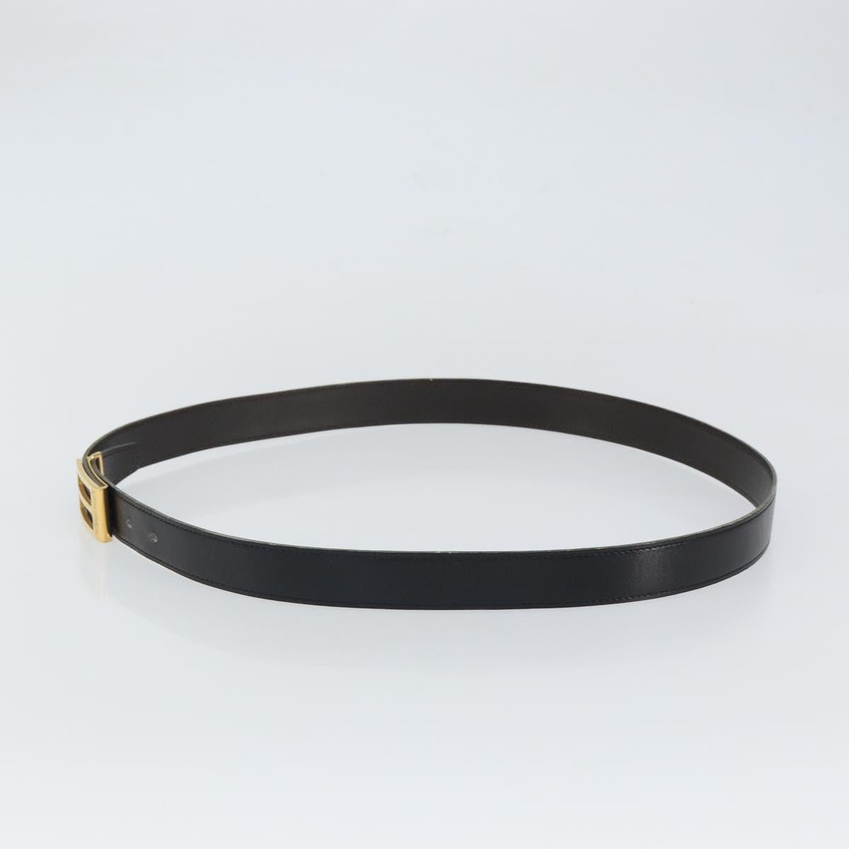 Hermes Buckle Belt Leather Black Leather Belts Accessory (Pre-Owned)