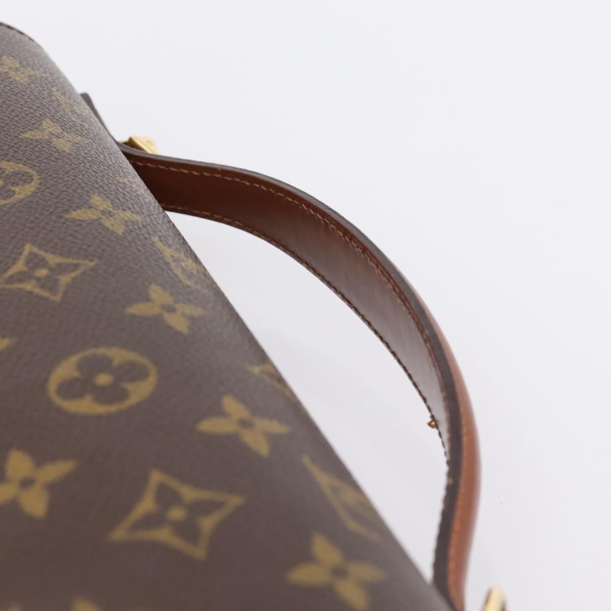 Louis Vuitton Monceau Monogram Canvas Brown Canvas Handbag (Pre-Owned)
