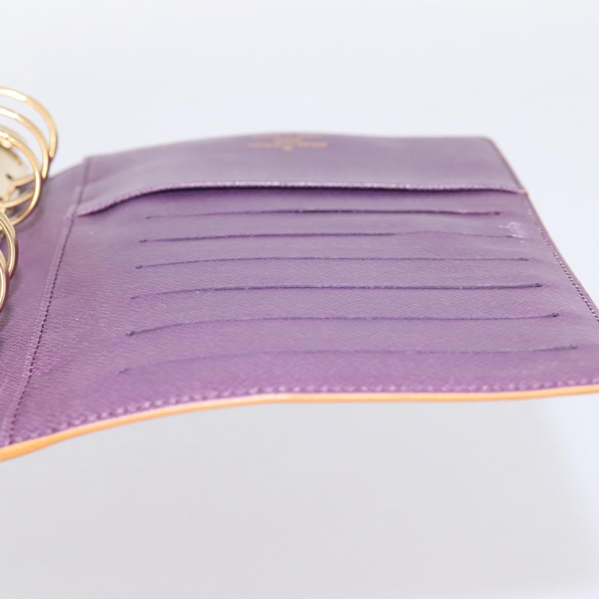 Louis Vuitton Agenda Cover Epi Leather Yellow Leather Wallets Accessory (Pre-Owned)