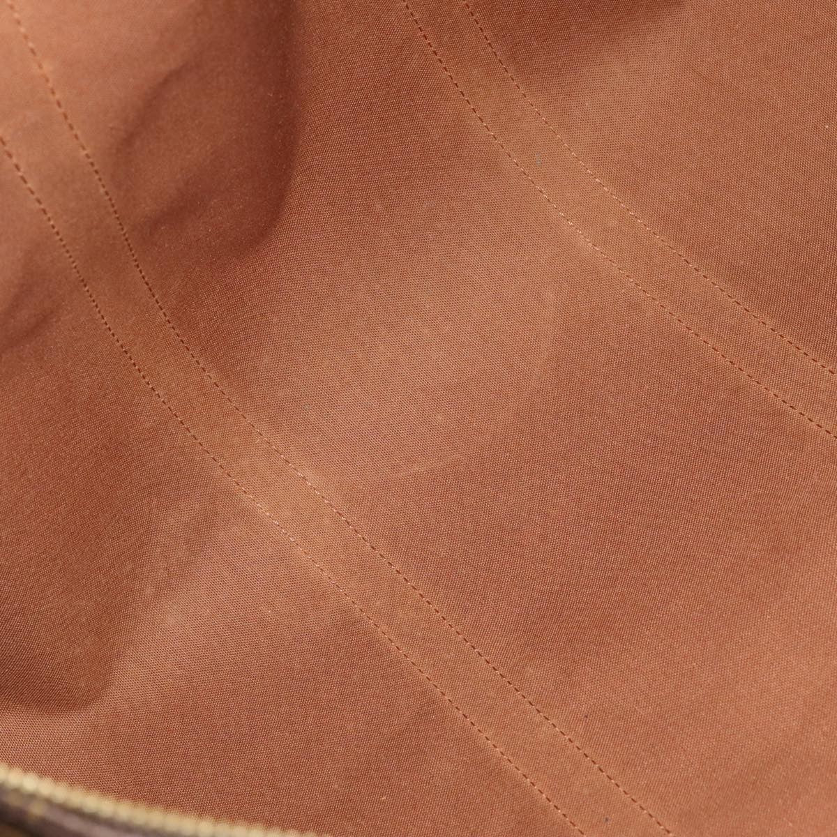 Louis Vuitton Keepall Monogram Canvas Brown Canvas Travel Bag Bag (Pre-Owned)