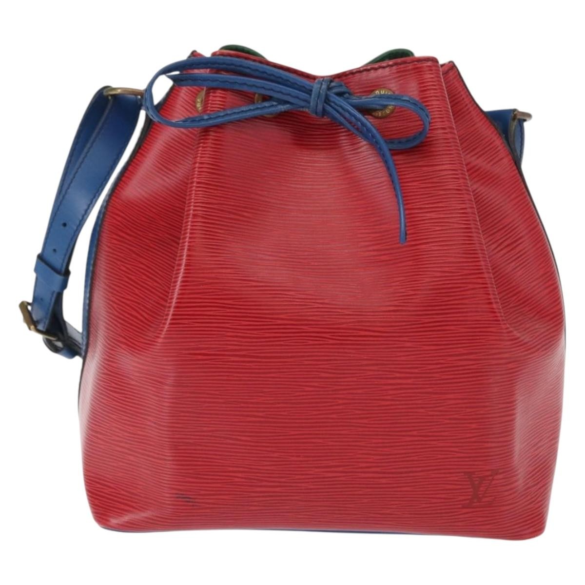Louis Vuitton Tricolor Petit Noe Nm Epi Leather Multicolour Leather Shoulder Bag Bag (Pre-Owned)