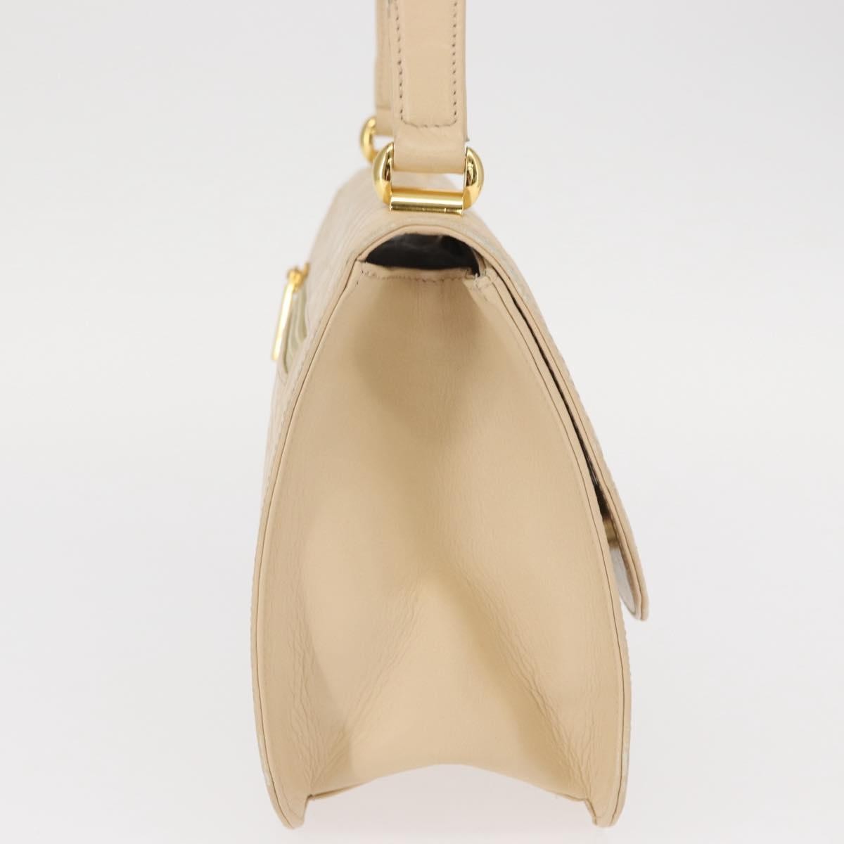 Balenciaga Vintage Leather Beige Leather Handbag (Pre-Owned)