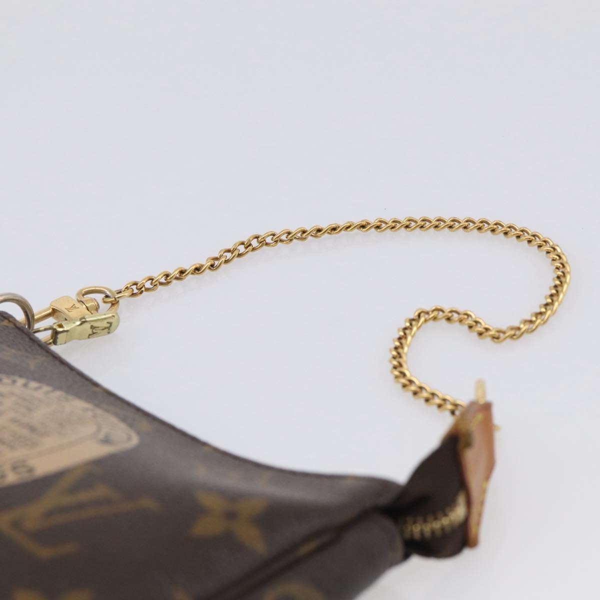 Louis Vuitton Pochette Accessoires Limited Edition Monogram Canvas Brown Canvas Clutche & Pouche Bag (Pre-Owned)