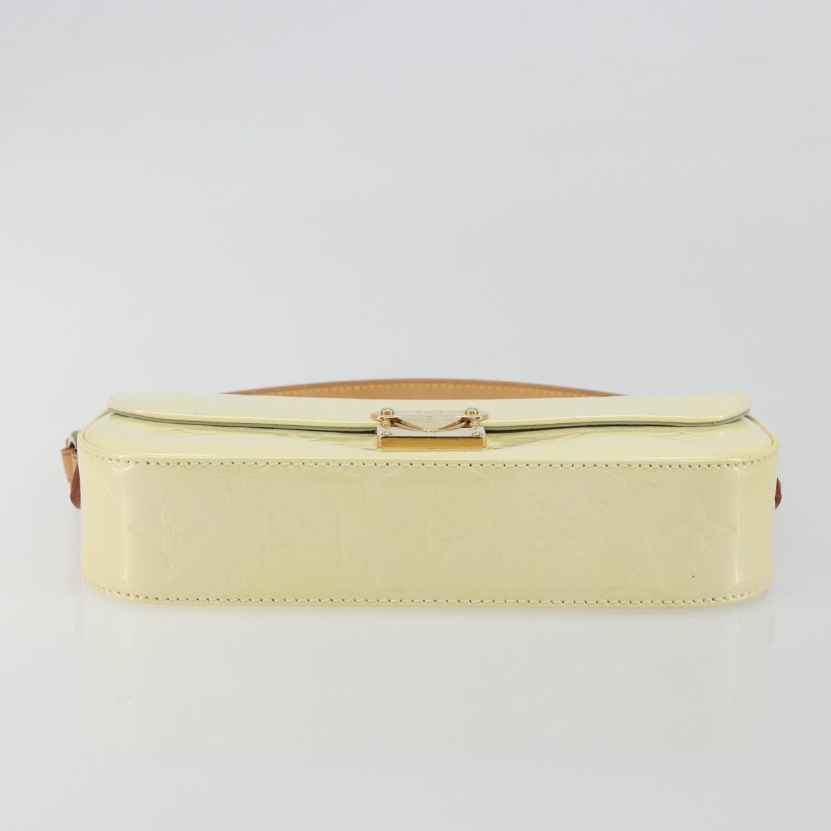 Louis Vuitton Malibu Street Monogram Patent Leather Beige Patent_Leather Shoulder Bag Bag (Pre-Owned)
