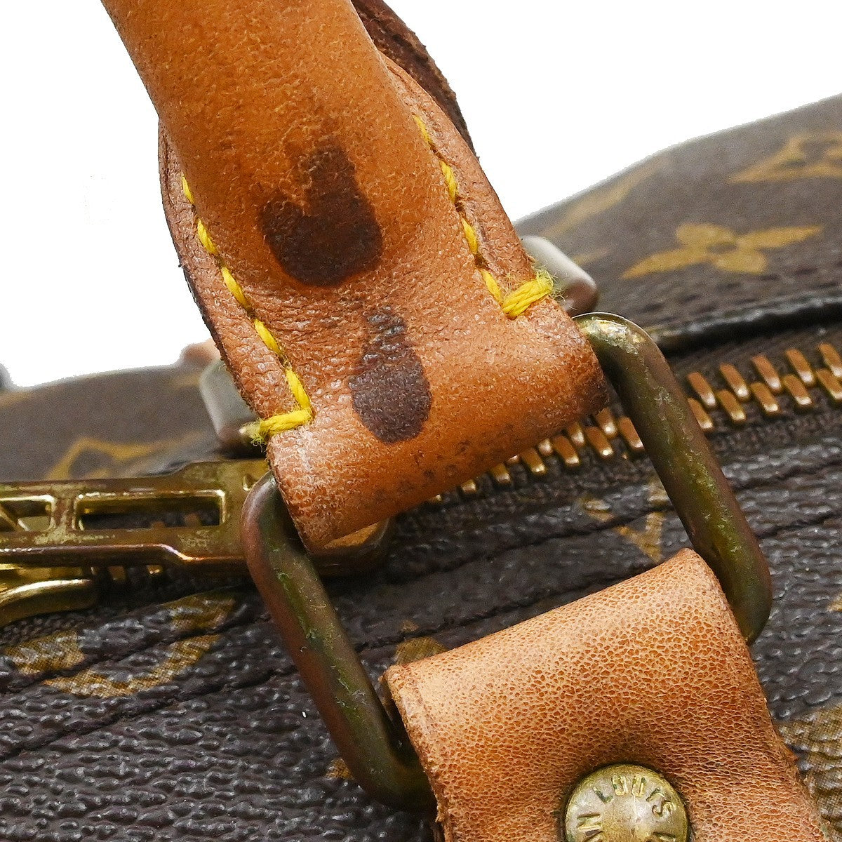 Louis Vuitton Keepall Monogram Canvas Brown Canvas Travel Bag Bag (Pre-Owned)