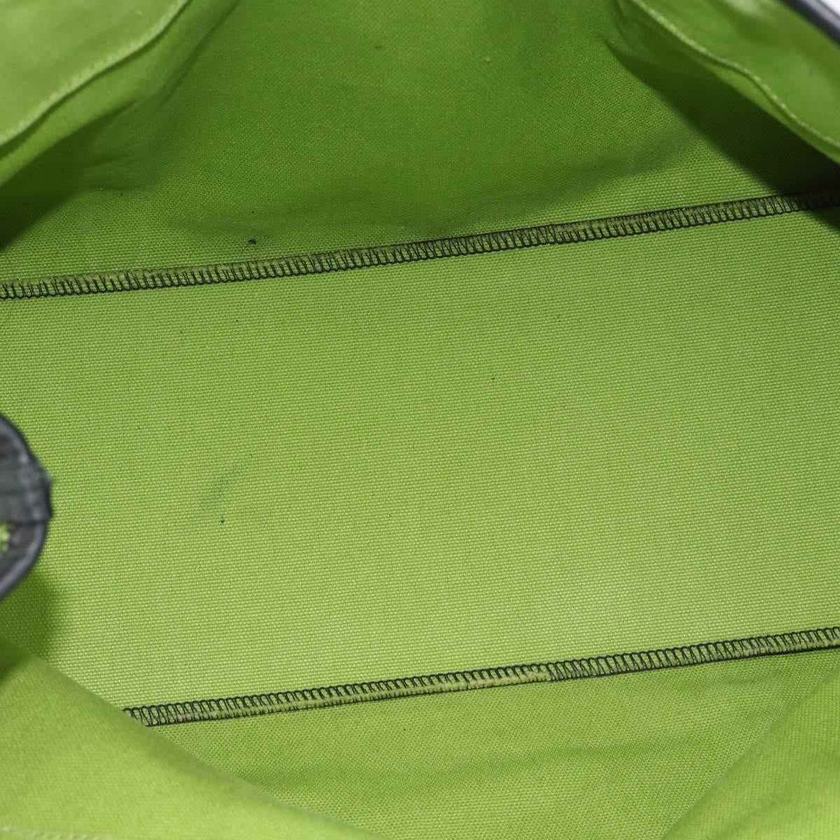 Bottega Veneta Vintage Canvas Green Canvas Tote Bag Bag (Pre-Owned)