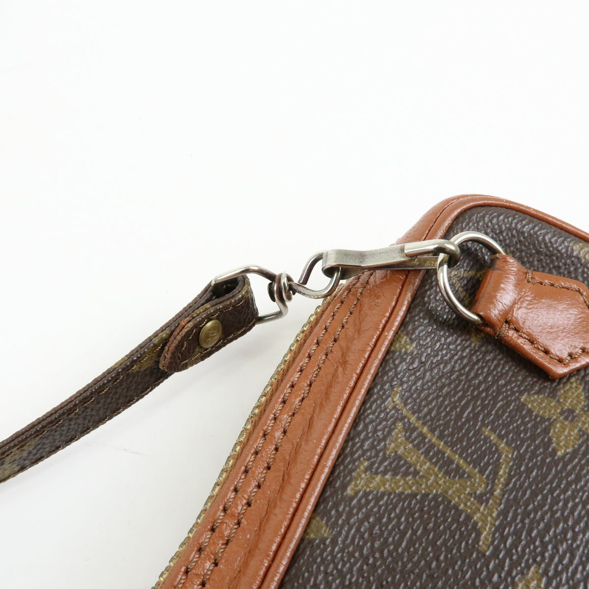 Louis Vuitton Pochette Marly Bandouliere Monogram Canvas Brown Canvas Handbag (Pre-Owned)