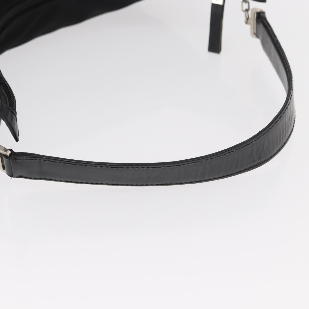 Salvatore Ferragamo Vala Nylon Black Nylon Shoulder Bag Bag (Pre-Owned)