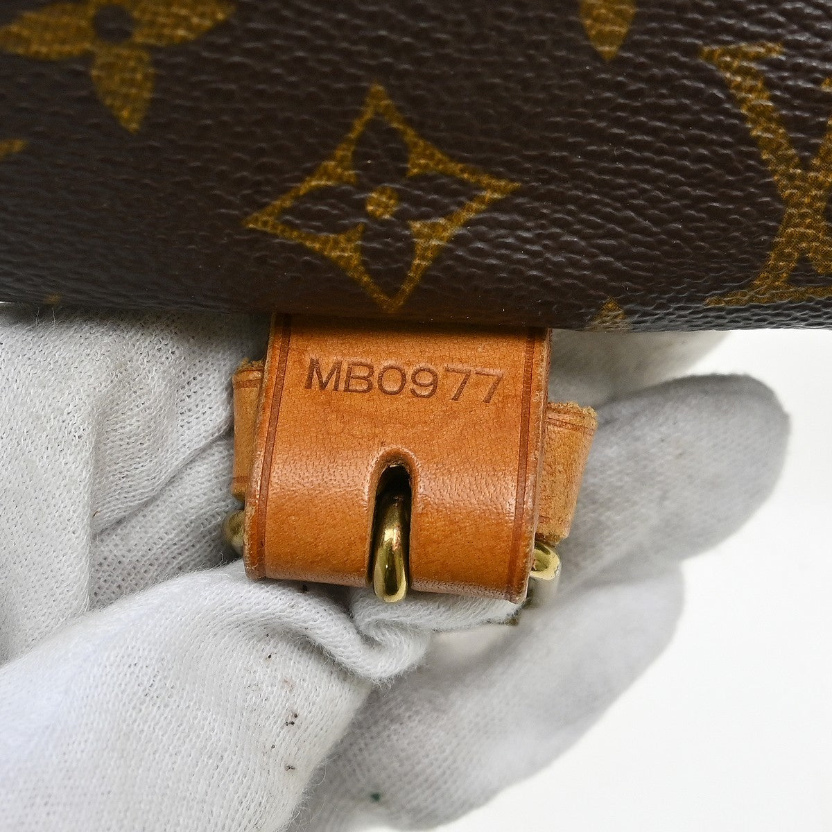 Louis Vuitton Saumur Monogram Canvas Brown Canvas Handbag (Pre-Owned)